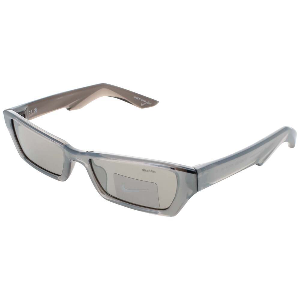 NWT Nike NIKE-LUCENT-BOOST-EV24051 Silver Mirror 53mm Sunglasses